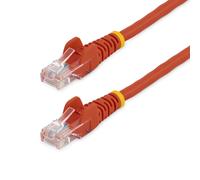 StarTech Câble réseau Cat5e UTP 45PAT2MRD – Patch RJ45 M/M anti-accroc 2 m Rouge
