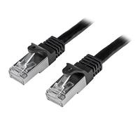 StarTech Câble réseau N6SPAT3MBK Cat6 blindé SFTP RJ45 Mâle/Mâle sans crochet 3 m Noir