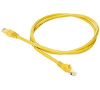 StarTech.com Câble réseau Cat6 Gigabit UTP sans crochet de 1m - Cordon Ethernet RJ45 anti-accroc - M/M - Jaune (N6PATC1MYL)