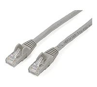 StarTech.com Câble réseau Cat6 Gigabit UTP sans crochet de 2m - Cordon Ethernet RJ45 anti-accroc - M/M - Blanc