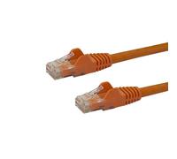 StarTech.com Câble réseau Cat6 Gigabit UTP sans crochet de 2m - Cordon Ethernet RJ45 anti-accroc - M/M - Blanc