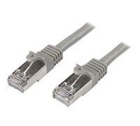 StarTech Câble réseau Cat6 N6SPAT50CMGR – SFTP blindé, RJ45 M/M, anti-accroc, 50 cm, gris