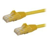 StarTech.com Câble réseau Cat6 Gigabit UTP sans crochet de 2m - Cordon Ethernet RJ45 anti-accroc - M/M - Jaune