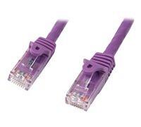 StarTech.com Câble réseau Cat6 Gigabit UTP sans crochet de 2m - Cordon Ethernet RJ45 anti-accroc - M/M - Blanc