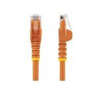 StarTech Câble réseau Cat6 Gigabit UTP RJ45 Mâle/Mâle 5 m Orange Sans crochet