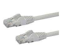 StarTech Câble réseau Cat6 UTP N6PATC50CMWH - sans crochet, cordon 50 cm, blanc