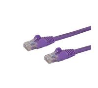 StarTech Câble réseau Cat6 UTP N6PATC10MPL – 10 m, RJ45 anti-accroc, Violet