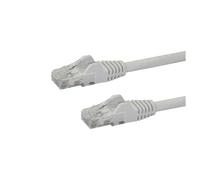 StarTech.com Câble réseau Cat6 UTP sans crochet de 50 cm - Blanc