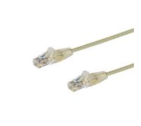 StarTech Câble réseau Ethernet RJ45 Cat6 1,5 m Slim UTP sans accrochage Gris