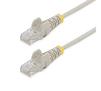 StarTech Câble réseau Ethernet RJ45 Cat6 1 m – Slim UTP LSZH 10 Gigabit Gris