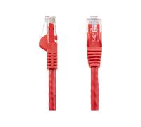 StarTech.com Câble réseau Ethernet RJ45 Cat6 de 30,48 m - UTP - Rouge - Cordon de raccordement - RJ-45 (M) pour RJ-45 (M) - 30.5 m - UTP - CAT 6 - sans crochet - rouge - pour P/N: POEEXT1GAT...