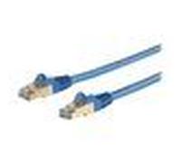 StarTech.com Câble réseau Ethernet RJ45 Cat6 sans crochet - 5m/STP/bleu - Cordon de raccordement - RJ-45 (M) pour RJ-45 (M) - 5 m - STP - CAT 6a - moulé, sans crochet - bleu