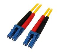 StarTech.com Câble Réseau Fibre Optique LC vers LC Mâle / Mâle - Duplex Monomode 9/125 LSZH - Jaune 10 m
