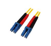 StarTech.com Câble Réseau Fibre Optique LC vers LC Mâle / Mâle - Duplex Monomode 9/125 LSZH - Jaune 4 m