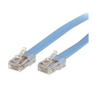StarTech.com Câble rollover pour console Cisco de 1,8 m - RJ45 - M/M - Câble réseau - RJ-45 (M) pour RJ-45 (M) - 1.8 m - moulé, plat - bleu