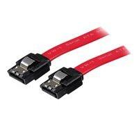 StarTech.com Câble SATA avec verrouillage 15 cm - Câble SATA - Serial ATA 150/300/600 - SATA (R) pour SATA (R) - 15 cm - verrouillé - rouge - pour P/N: 10P6G-PCIE-SATA-CARD, 2P6G-PCIE-SATA-CARD...