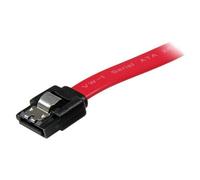StarTech.com Câble SATA avec verrouillage 45 cm - Câble SATA - Serial ATA 150/300/600 - SATA (R) pour SATA (R) - 46 cm - verrouillé - rouge - pour P/N: 10P6G-PCIE-SATA-CARD, 2P6G-PCIE-SATA-CARD, 4P6G-