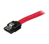StarTech.com Câble SATA avec verrouillage de 20 cm - Câble SATA - Serial ATA 150/300/600 - SATA (R) pour SATA (R) - 20 cm - verrouillé - rouge - pour P/N: 10P6G-PCIE-SATA-CARD, 2P6G-PCIE-SATA-CARD, 4P