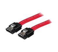 StarTech Câble SATA LSATA12 – 30 cm, verrouillage, 6 Gb/s, 7 broches M/M, rouge