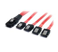 StarTech.com Câble SAS Serial Attached SCSI 1 m - SFF-8087 vers 4 SATA à verrouillage