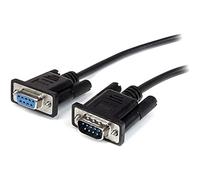 StarTech.com Câble série DB9 RS232 noir en liaison directe 3 m - M/F