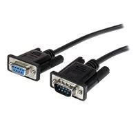 StarTech.com Câble serie DB9 RS232 noir en liaison directe 2 m - M/F