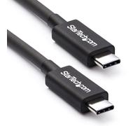 StarTech.com Câble Thunderbolt 3 (20 Gb/s) USB-C de 2 m - Compatible Thunderbolt, USB et DisplayPort - M/M