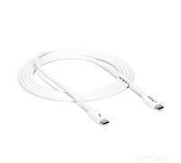 StarTech.com Câble Thunderbolt 3 de 2 m - 20 Gb/s - Compatible Thunderbolt, USB et DisplayPort - Blanc