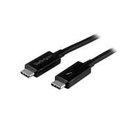 StarTech.com Câble Thunderbolt 3 (20 Gb/s) USB-C de 1 m - Compatible Thunderbolt, USB et DisplayPort - M/M