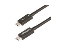 StarTech.com Câble Thunderbolt 4 de 50cm - 40Gbps - 100W Power Delivery - Vidéo 4K/8K - Cordon Thunderbolt Certifié par Intel - Compatible avec USB 4/Thunderbolt 3/USB 3.2/USB Type-C/DisplayPort