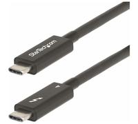StarTech Câble Thunderbolt 4 actif A40G2MB-TB4-CABLE 2m 40 Gbit/s 100W PD 4K/8K Noir