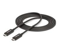 Startech.com 6ft (2m) active thunderbolt 4 cable, 40gbps, 100w pd, 4k/