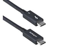 StarTech.com Câble Thunderbolt 5 de 50cm, 80Gbps/Jusqu'à 120Gbps, 240W PD, 8K60, Certifié, Compatible TB4/USB4/USB-C