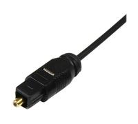 StarTech.com Câble Toslink (SPDIF) Audio Numérique Optique 4,5 m - Cordon Optique Audio Toslink - Connecteurs Métal Plaqué Or - Mâle/Mâle - Câble audio numérique (optique) - SPDIF - TOSLINK mâle pour