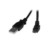StarTech.com Câble Micro USB 2 m - A vers Micro B coudé 90° vers le haut