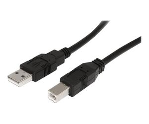 StarTech.com Cable USB 2.0 actif A vers B de 10 m - M/M - Câble USB - USB (M) pour USB type B (M) - USB 2.0 - 9.15 m - actif - noir - pour P/N: ICUSB232D