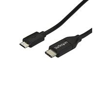 StarTech.com Câble USB-C vers Micro USB-B de 1m, Câble de Transfert de Données, USB 2.0, USB C vers Micro-B