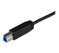 StarTech.com Câble USB-B vers USB-C de 1m, USB 5Gbps, Cordon de Données, USB 3.0, Câble de Transfert de Données USB-C