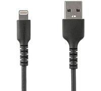 Startech.com câble usb-a vers lightning noir robuste 2m - câble de cha