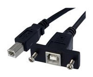 StarTech.com Câble USB B à montage panneau - 30 cm