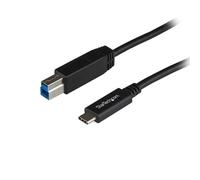 StarTech.com Câble USB-B vers USB-C de 1m, USB 5Gbps, Cordon de Données, USB 3.0, Câble de Transfert de Données USB-C