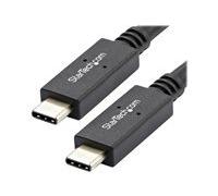 StarTech.com Câble USB-C de 1m, USB 10Gbps, 100W (5A) Power Delivery, 8K 60Hz/4K 144Hz DP Alt Mode, Certifié USB-IF - Compatible Thunderbolt