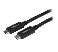 StarTech.com Câble USB-C de 1m, USB 5Gbps, 60W (3A) Power Delivery, 4K 60Hz DP Alt Mode, Gaine TPE - Compatible Thunderbolt