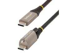 StarTech.com Câble USB-C de 50cm, Verouillage par Vis Supérieure, USB 10Gbps, 100W (5A) Power Delivery, 8K 60Hz/4K 144Hz DP Alt Mode - Compatible Thunderbolt