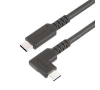 StarTech.com Câble USB-C Robuste à Angle Droit de 50cm, USB 3.2 Gen 2 (10 Gbps),