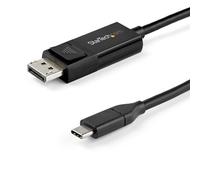 StarTech.com Câble USB-C vers DisplayPort 1.4 8K 60Hz/4K de 2m - Câble Adaptateur Vidéo Bidirectionnel USB-C vers DP ou DP vers USB-C - HBR3/HDR/DSC - Câble d'Écran USB Type-C/TB3