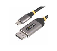 StarTech.com 10ft (3m) USB-C to DisplayPort Adapter Cable, 8K 60Hz - Câble adaptateur - 24 pin USB-C (M) pour DisplayPort (M) verrouillé - USB4 / Thunderbolt 3 / Thunderbolt 4 / DisplayPort 1.4 -...
