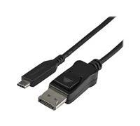 StarTech.com Câble adaptateur USB-C vers DisplayPort CDP2DP141MB 1m 8K 30 Hz HBR3 Thunderbolt 3 Noir