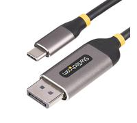 StarTech.com Câble USB-C vers DisplayPort de 3m, 8K 60Hz, 4K 144Hz, HDR, Câble A