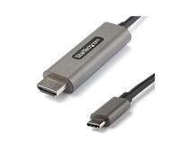 StarTech.com Câble USB C vers HDMI 4K 60Hz HDR10 1m - Câble Adaptateur Vidéo Ultra HD USB Type-C vers HDMI 4K 2.0b - Convertisseur Graphique USB-C vers HDMI HDR - DP 1.4 Alt Mode HBR3